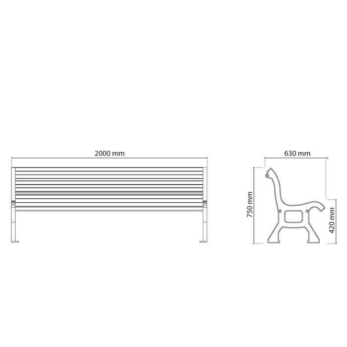 Banc Exterieur Bois Et Fonte : Banc d’ext?rieur en bois et fonte – Mod?le de banc public Citadelle Banc Exterieur Bois Et Fonte : Banc d’ext?rieur en bois et fonte – Mod?le de banc public Citadelle