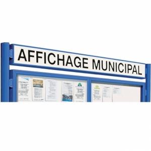 Bandeau Titre pour vitrines 1000 et 2000