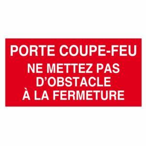 Autocollant Porte coupe-feu