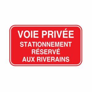 Plaque de rue