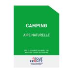 Panonceau camping aire naturelle