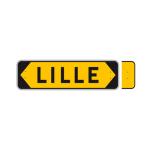 Panneau temporaire Direction KD21