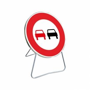 Panneau temporaire Interdiction de dépasser B3