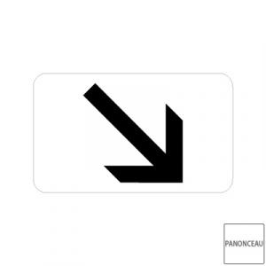 Panonceau de position M3a1 pour disque