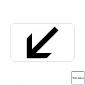 Panonceau de position M3a2 pour disque