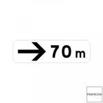 Panonceau de position M3b3 pour disque