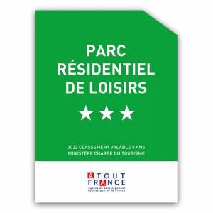 Panonceau parc résidentiel de loisirs