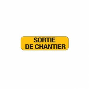 Panonceau temporaire KM9