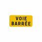 Voie barrée