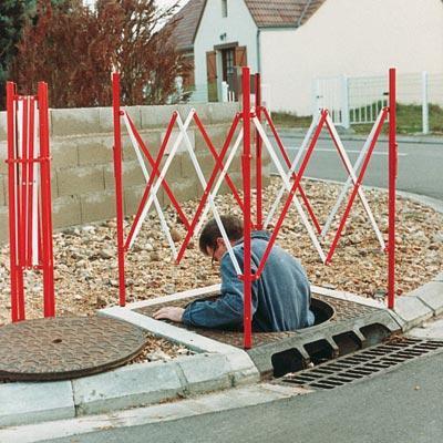 Barrière extensible de regard - Virages