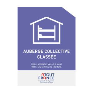 Panonceau officiel Auberge collective classée