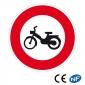 Panneau Accès interdit aux cyclomoteurs (B9g)