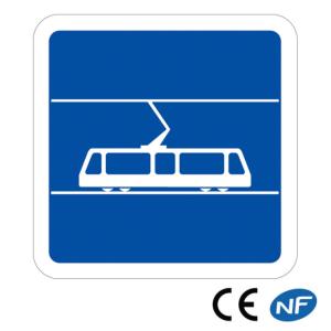 Panneau Arrêt de tramway C7