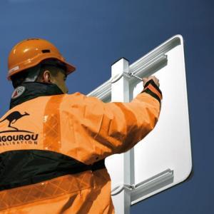 Panneau Attention au feu C3