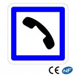 Panneau Cabine téléphonique CE2b