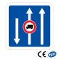 Panneau Conditions de circulation sur la route (C24a ex 1)