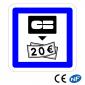 Panneau Distributeur de billets CE25