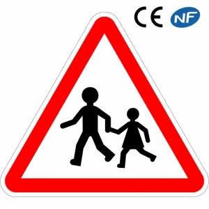 Panneau Endroit fréquenté par les enfants (A13a)