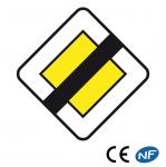 Panneau Fin de route prioritaire (AB7)