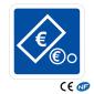 Panneau Paiement automatique par pièces et billets C64c2