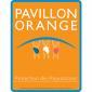Panneau Pavillon orange
