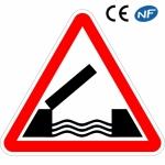 Panneau Pont mobile (A6)