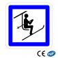 Panneau Télésiège CE20b