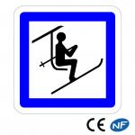 Panneau Télésiège CE20b