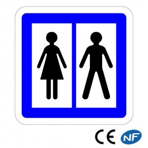 Panneau Toilettes publiques CE12
