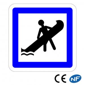 Panneau Voie pour mise à l'eau CE19