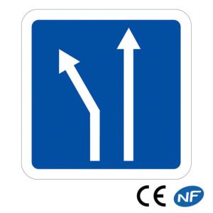 Panneau Voies affectées C24b ex 1