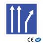 Panneau Voies affectées (C24b ex 2)