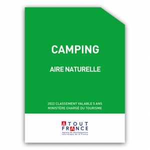 Panonceau camping aire naturelle
