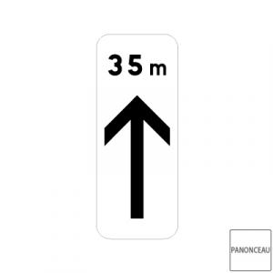 Panonceau de stationnement M8a bis