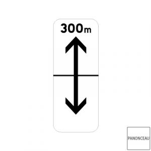 Panonceau de stationnement M8c bis