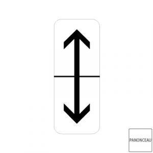 Panonceau de stationnement M8c