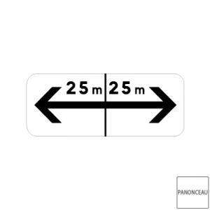 Panonceau de stationnement M8f bis