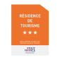 Panonceau officiel résidence de tourisme