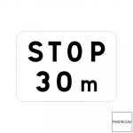 Panonceau relatif au stop M5a