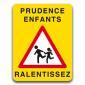 Prudence enfants ralentissez