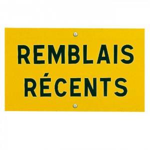 Remblais récents