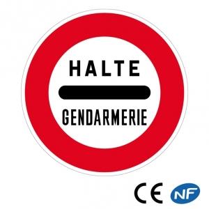 Panneaux de police certifiés