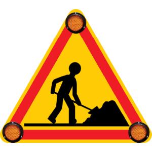 Signalisation de danger lumineuse