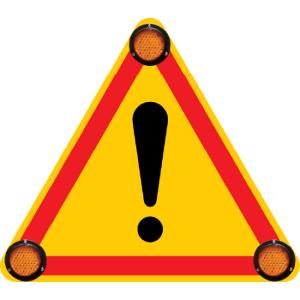 Signalisation de danger lumineuse