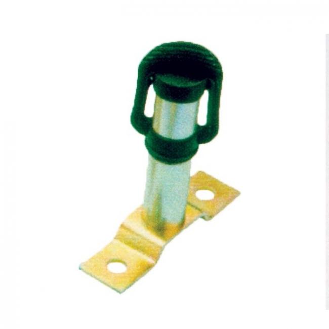 Support Universel Pour Gyrophare Avec Câble T - Diamètre 24 Mm, Hauteur 120 Mm, Montage Par Vis