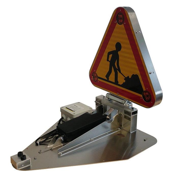 Triangle de signalisation LED