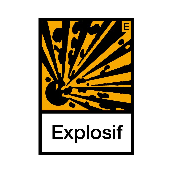 Pictogramme de danger explosif