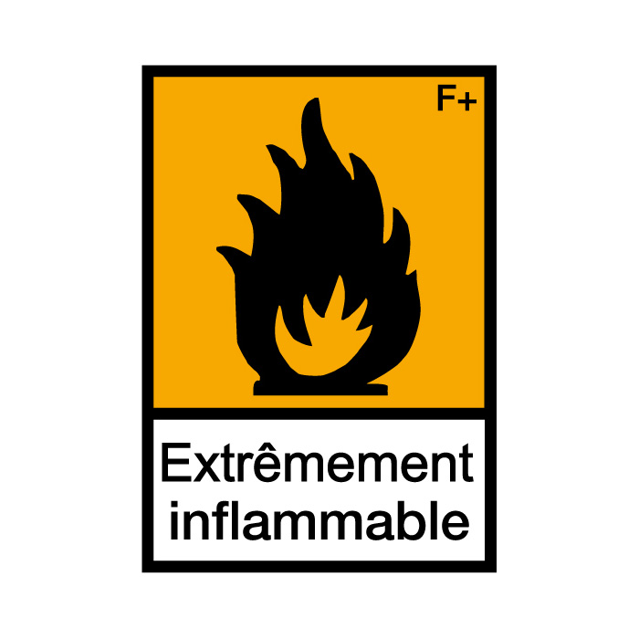 Pictogramme de danger extrêmement inflammable