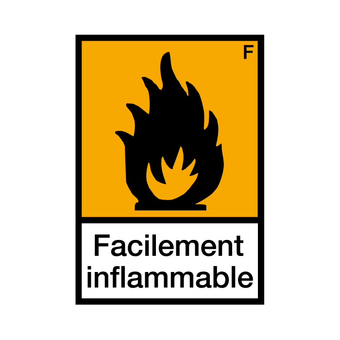 Pictogramme de danger facilement inflammable