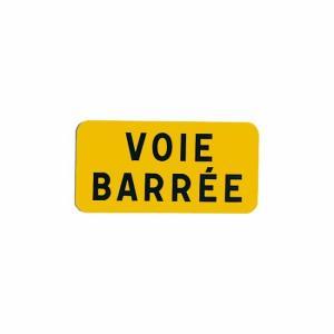 Voie barrée